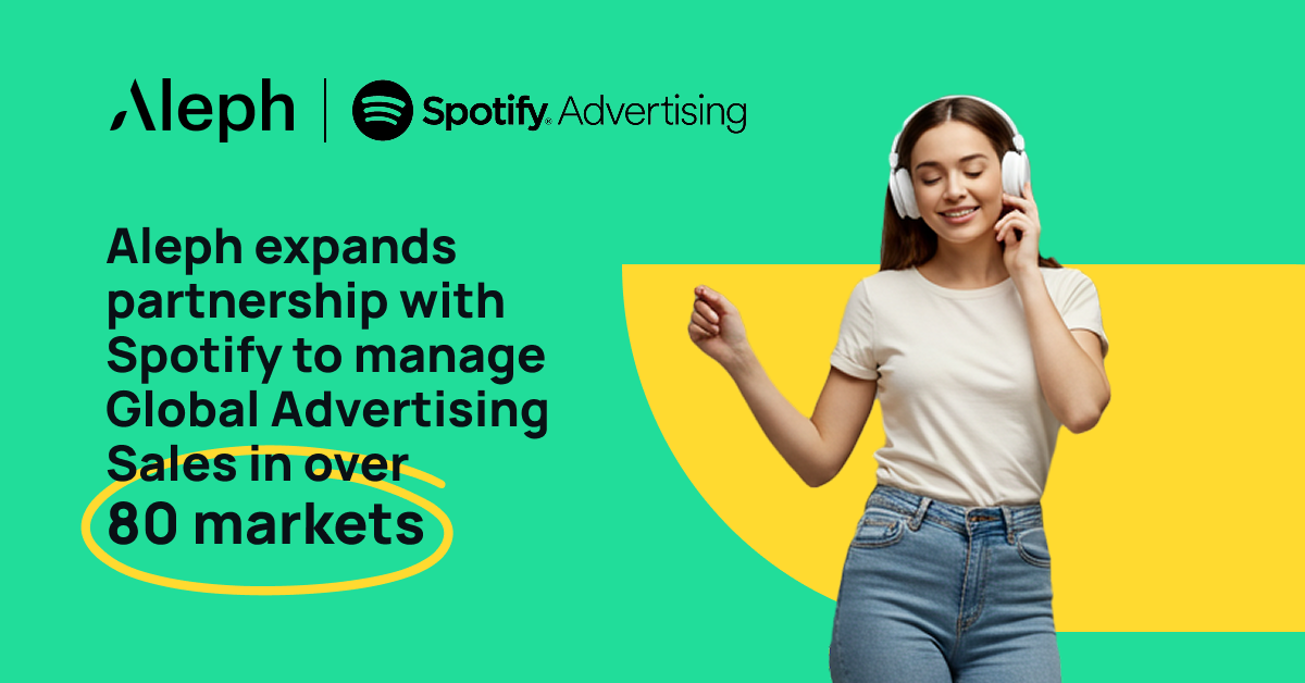 Aleph Spotify partnership