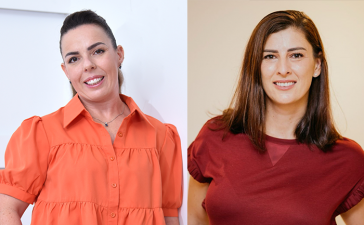 From left, Leandra Meintjes, CEO, PROVEN 360; and Lyritia Potgieter, Regional Director, Muir Textiles.